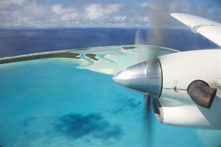 Air Rarotonga - Aitutaki aerial